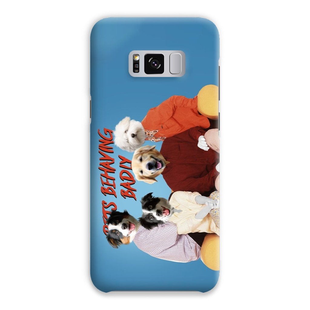 Pet Portraits | Pets Behaving Badly: Custom Pet Phone Case | Paw & Glory