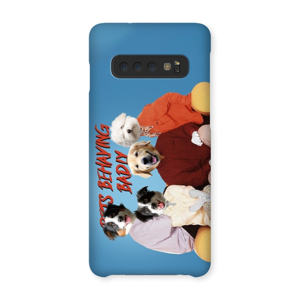 Pet Portraits | Pets Behaving Badly: Custom Pet Phone Case | Paw & Glory