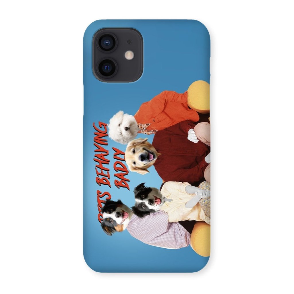Pet Portraits | Pets Behaving Badly: Custom Pet Phone Case | Paw & Glory