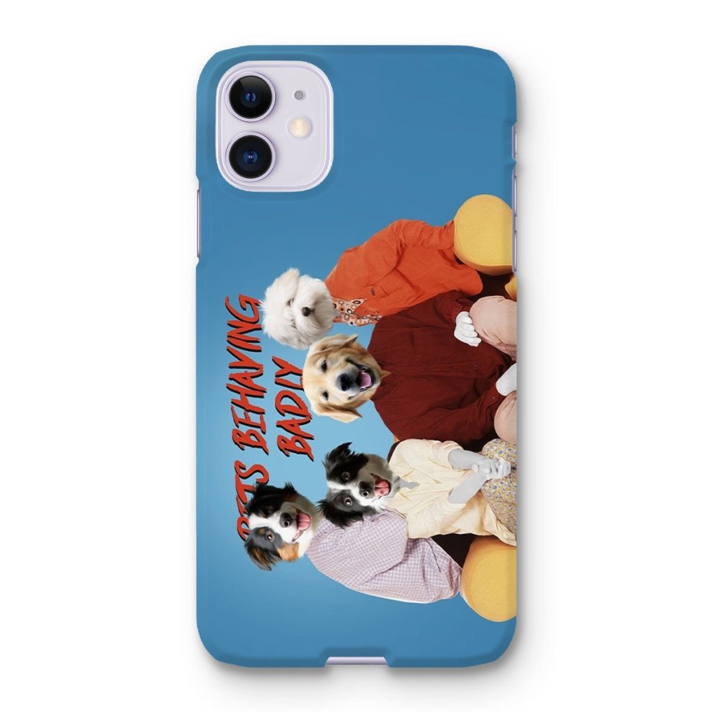 Pet Portraits | Pets Behaving Badly: Custom Pet Phone Case | Paw & Glory