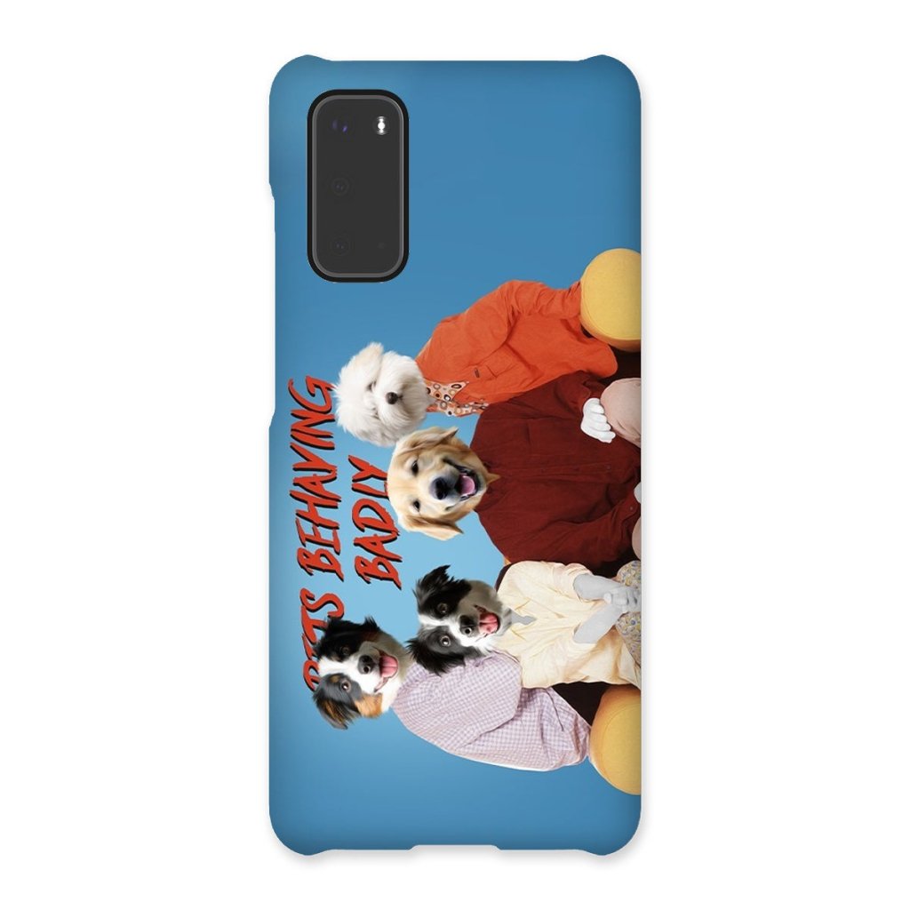 Pet Portraits | Pets Behaving Badly: Custom Pet Phone Case | Paw & Glory