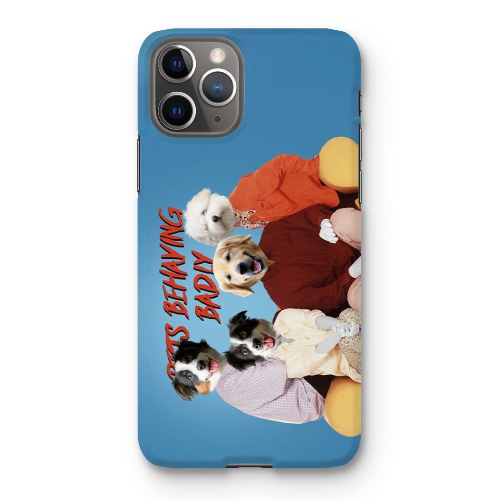 Pet Portraits | Pets Behaving Badly: Custom Pet Phone Case | Paw & Glory