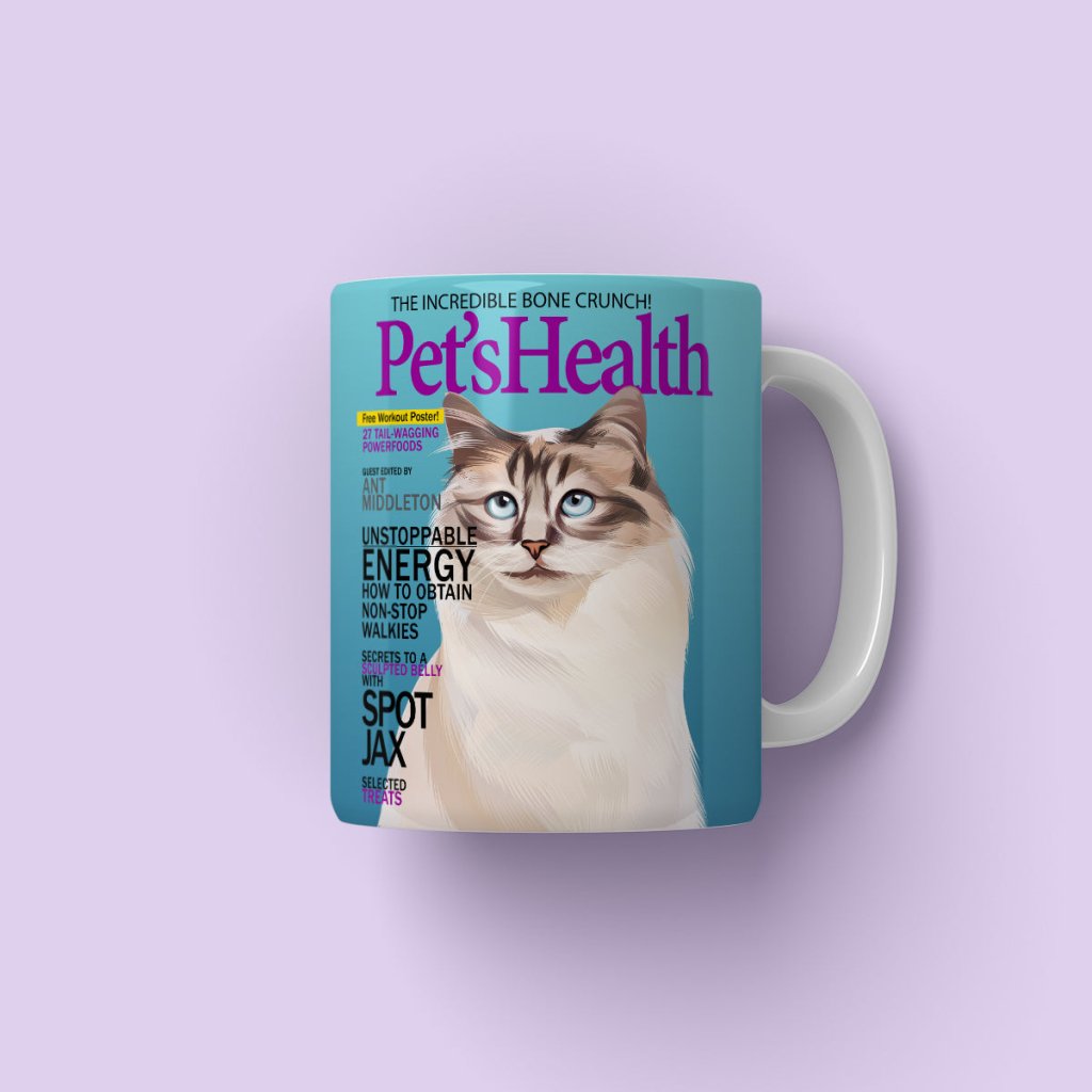 Pet Portraits | Pet's Health: Custom Pet Coffee Mug | Paw & Glory