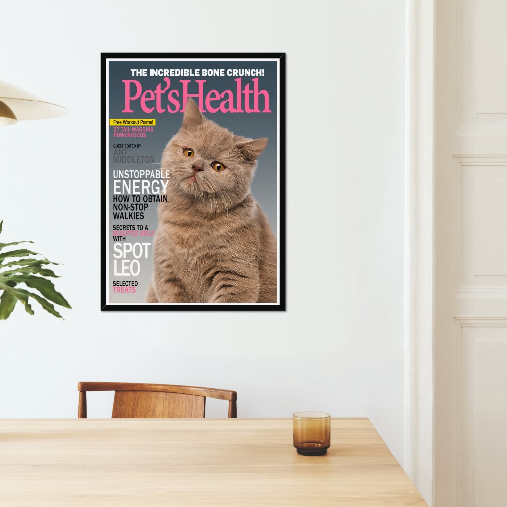 Pet Portraits | Pet's Health: Custom Pet Portrait | Paw & Glory