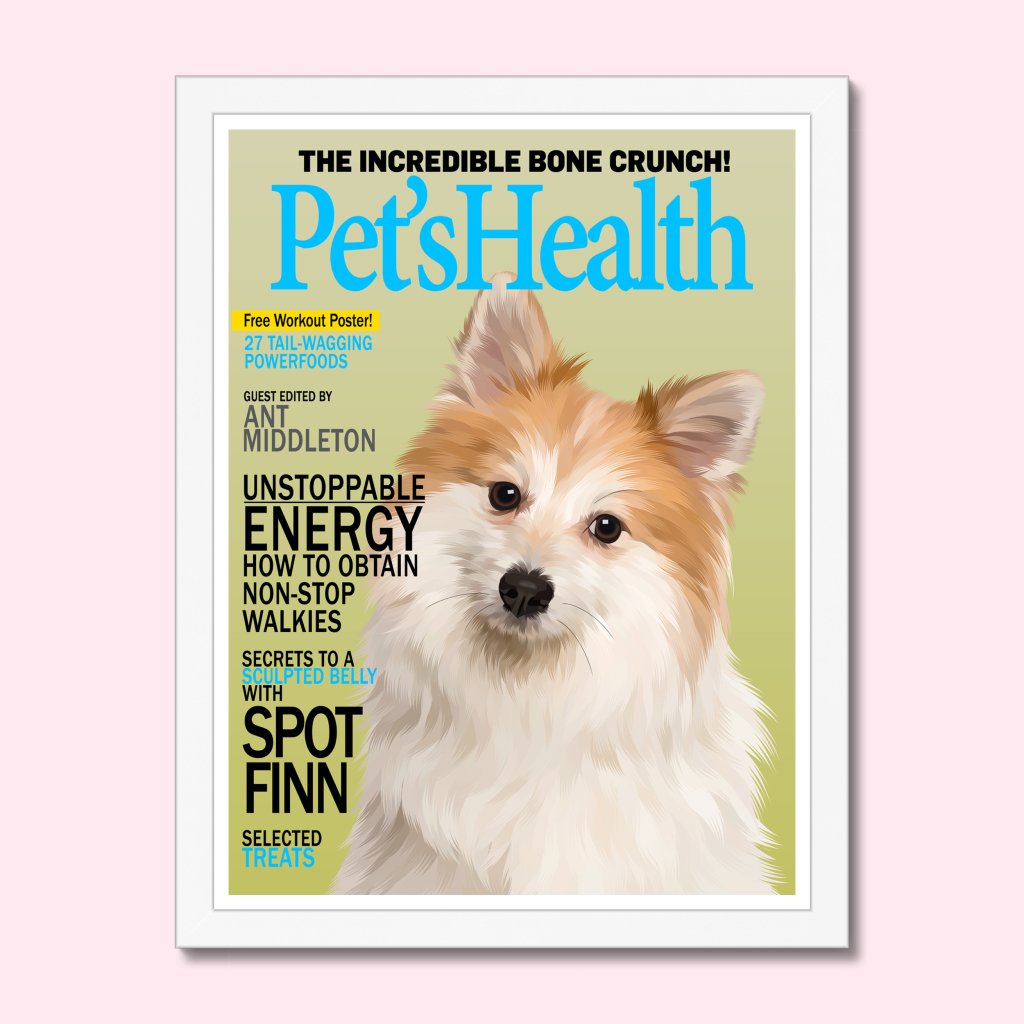 Pet Portraits | Pet's Health: Custom Pet Portrait | Paw & Glory