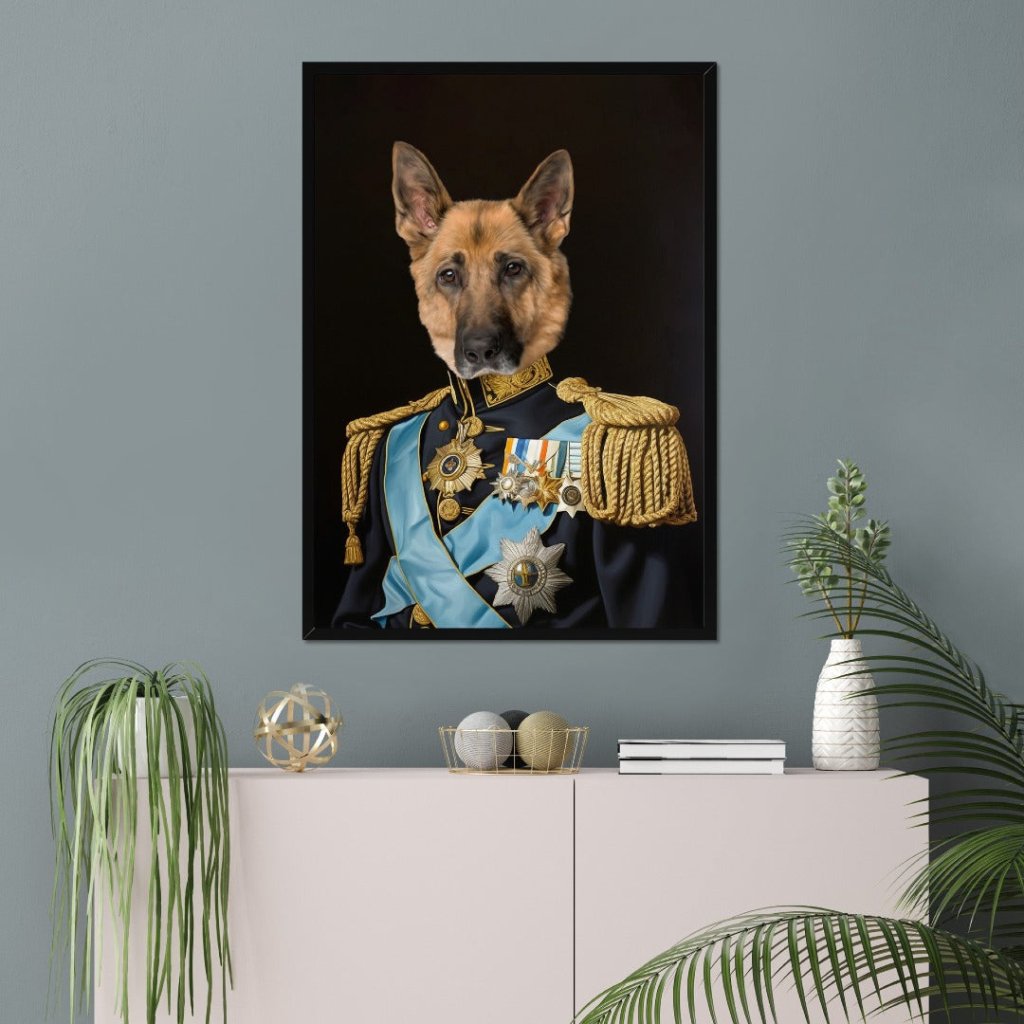 Pet Portraits | Petty Officer: Custom Pet Portrait | Paw & Glory