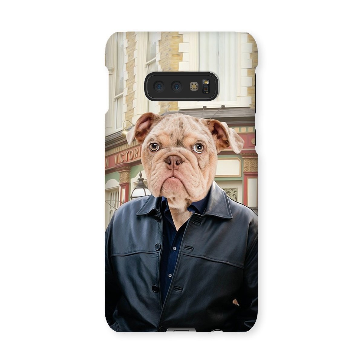 Pet Portraits | Phil Mitchell (Eastenders Inspired): Custom Pet Phone Case | Paw & Glory