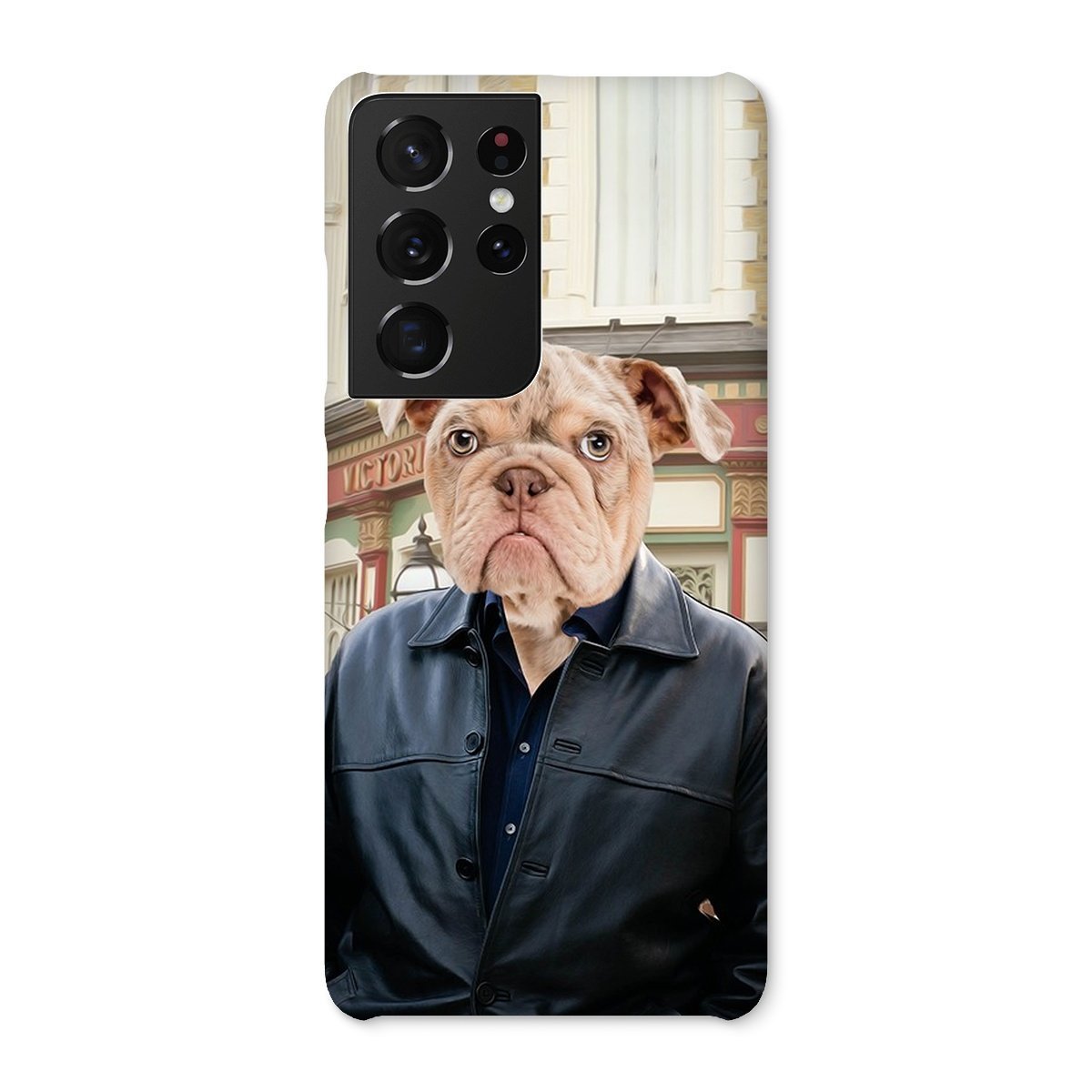 Pet Portraits | Phil Mitchell (Eastenders Inspired): Custom Pet Phone Case | Paw & Glory