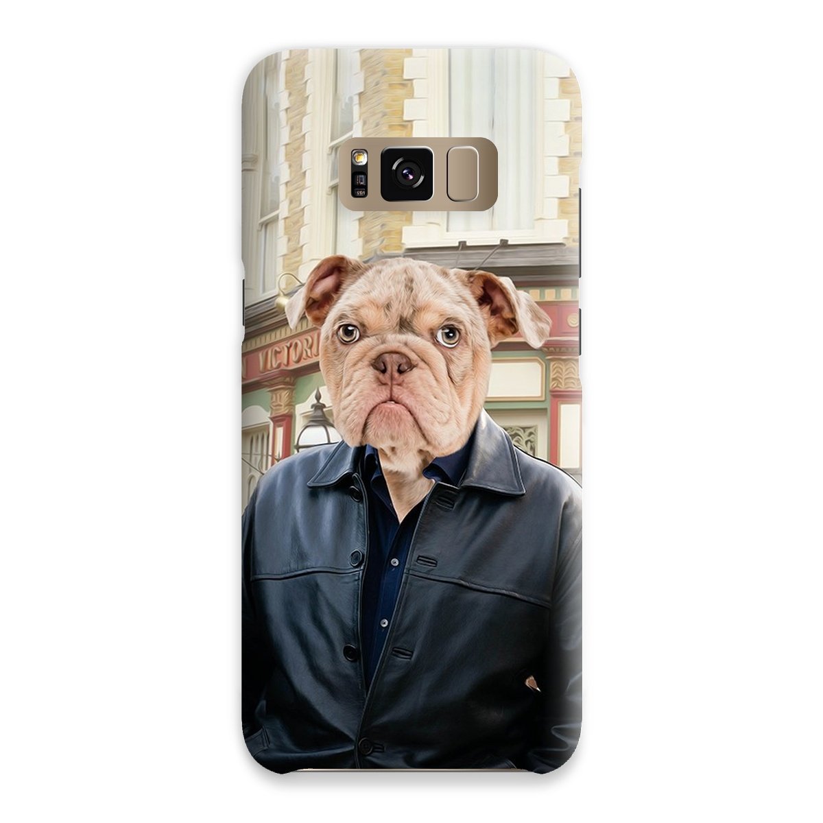 Pet Portraits | Phil Mitchell (Eastenders Inspired): Custom Pet Phone Case | Paw & Glory