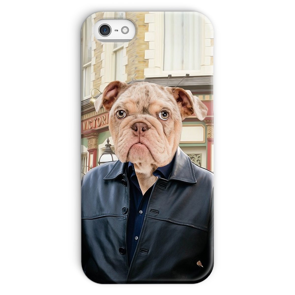 Pet Portraits | Phil Mitchell (Eastenders Inspired): Custom Pet Phone Case | Paw & Glory