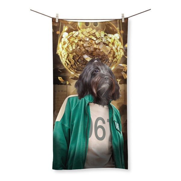 Survival Game Player Custom Pet Towel | Custom Pet Portrait | Paw & Glory