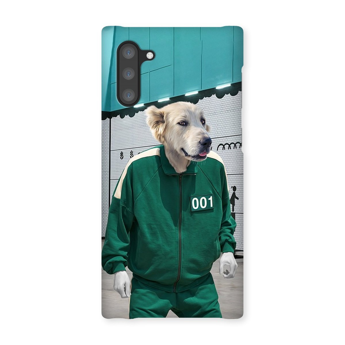 Pet Portraits | Player 101 (Squid Games Inspired): Custom Phone Case | Paw & Glory