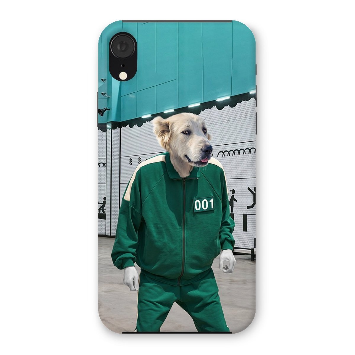 Pet Portraits | Player 101 (Squid Games Inspired): Custom Phone Case | Paw & Glory