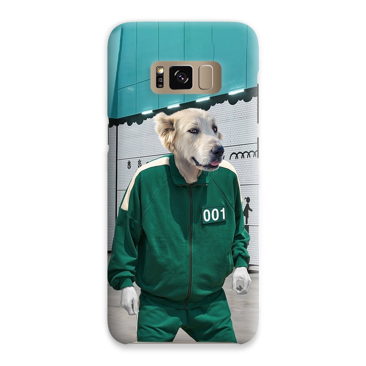Pet Portraits | Player 101 (Squid Games Inspired): Custom Phone Case | Paw & Glory