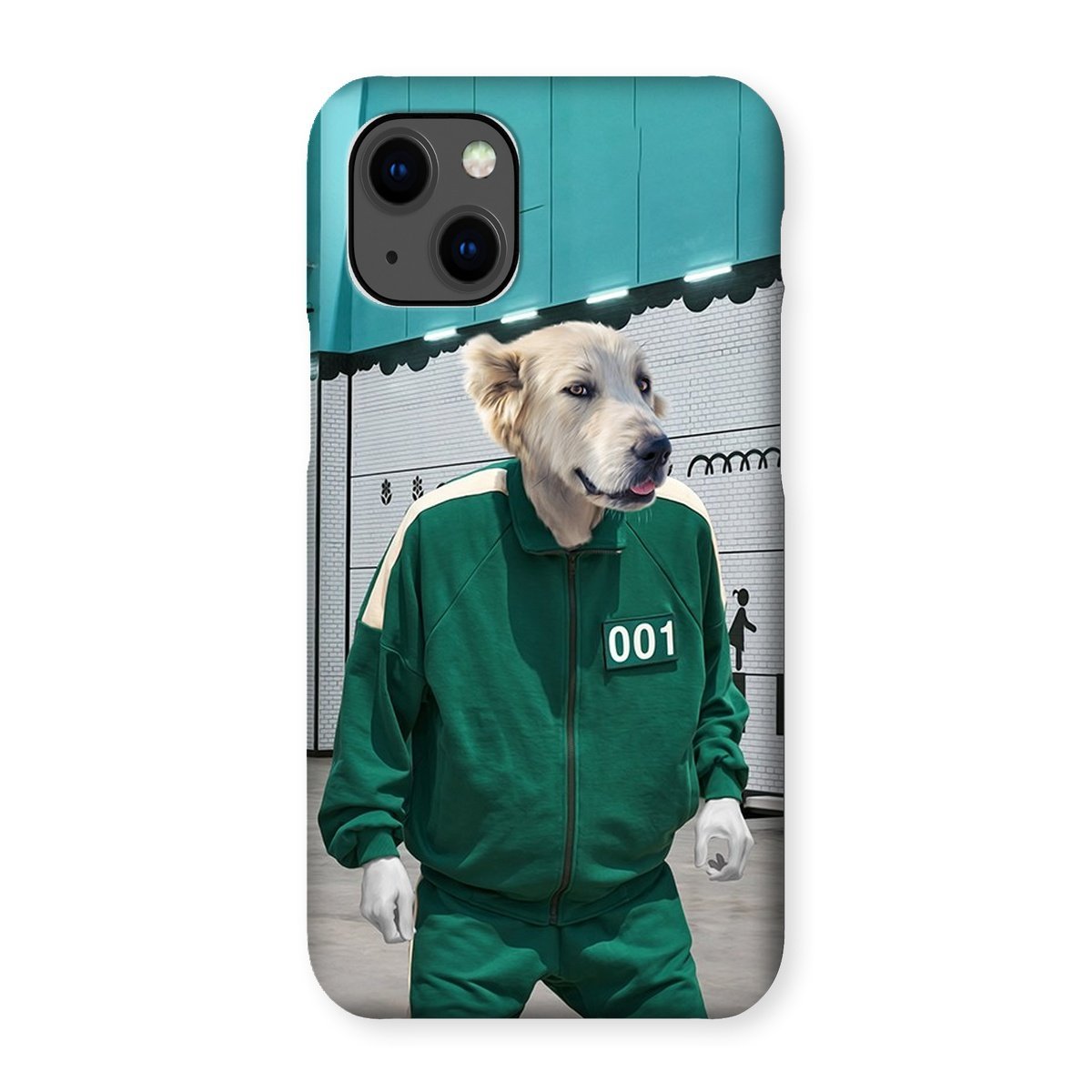 Pet Portraits | Player 101 (Squid Games Inspired): Custom Phone Case | Paw & Glory