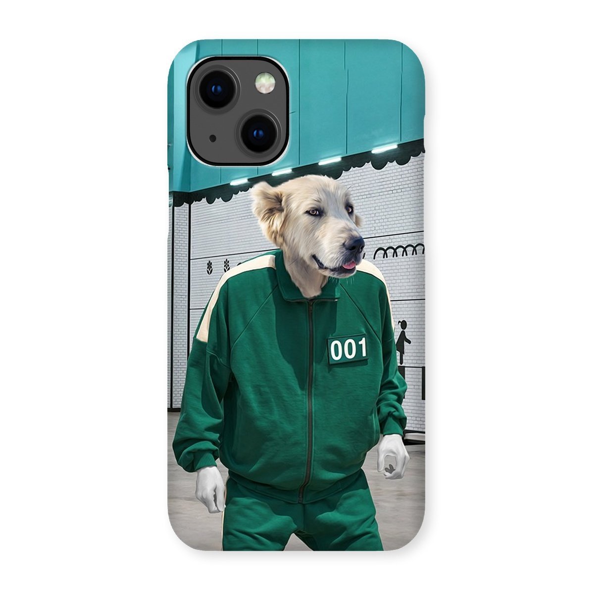Pet Portraits | Player 101 (Squid Games Inspired): Custom Phone Case | Paw & Glory