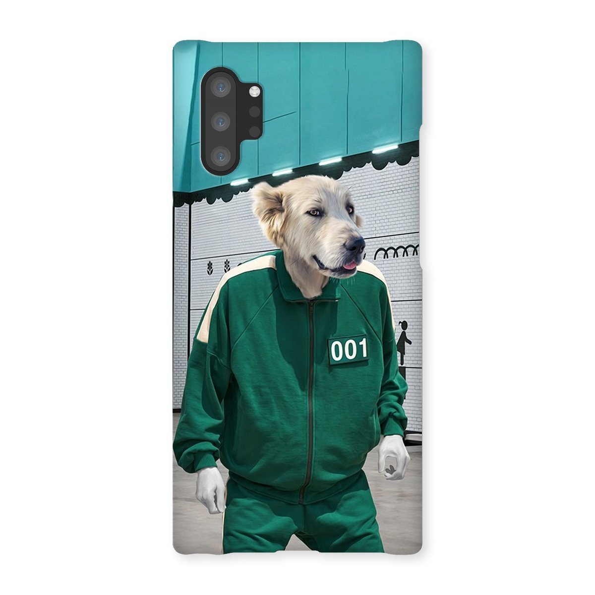 Pet Portraits | Player 101 (Squid Games Inspired): Custom Phone Case | Paw & Glory