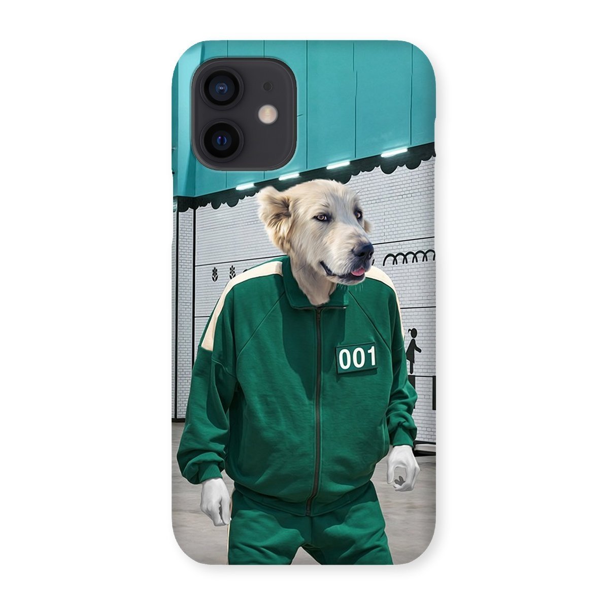 Pet Portraits | Player 101 (Squid Games Inspired): Custom Phone Case | Paw & Glory