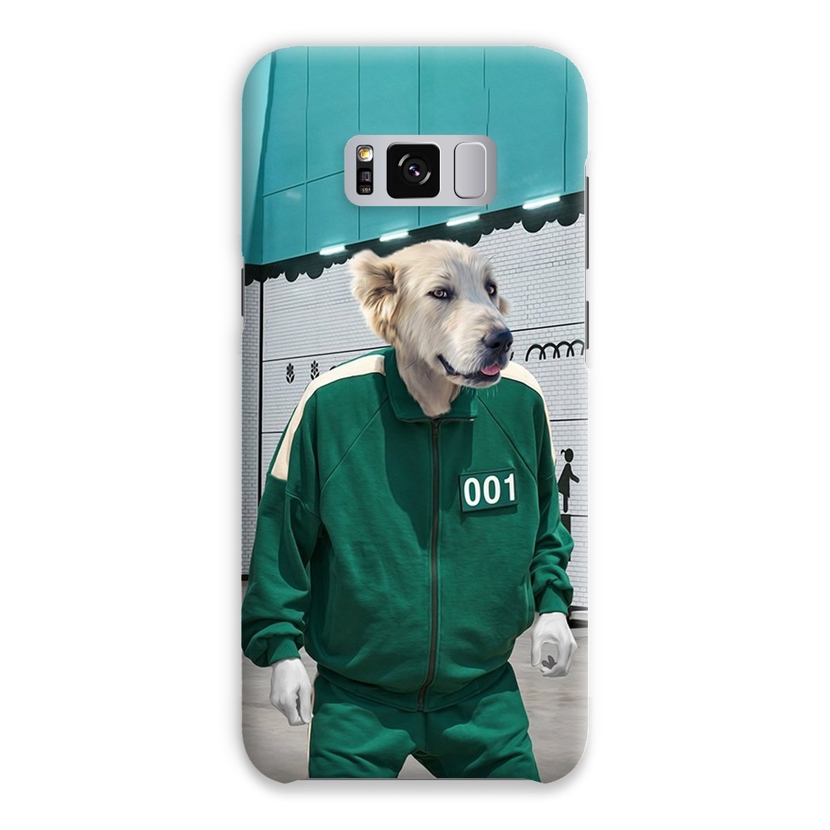 Pet Portraits | Player 101 (Squid Games Inspired): Custom Phone Case | Paw & Glory