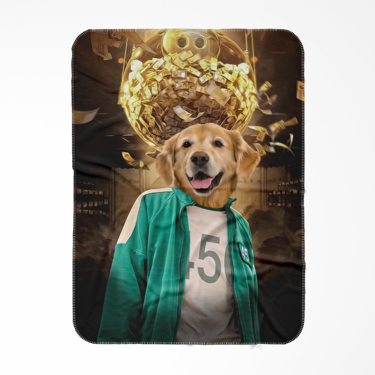 Survival Game Player Custom Pet Blanket | Personalized Pet Gift | Paw & Glory