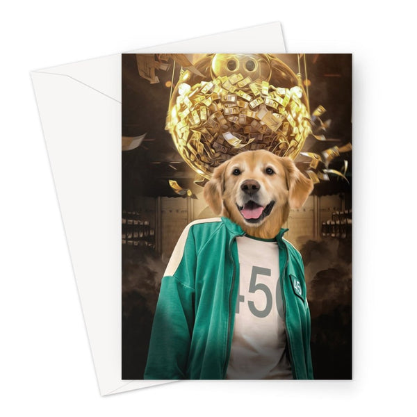 Survival Game Player Custom Pet Greeting Card | Personalised Pet Gift | Paw & Glory