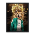 Player 456 (Squid Games Inspired): Custom Pet Portrait