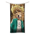 Player 456 (Squid Games Inspired): Custom Pet Towel