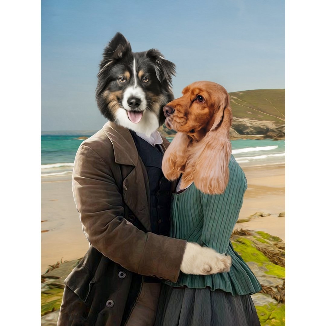 Pet Portraits | Poldark: Custom Digital Download Pet Portrait | Paw & Glory