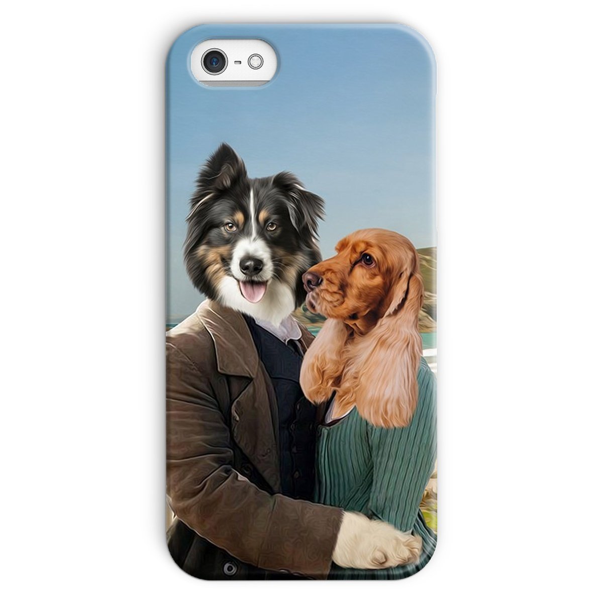 Poldark: Custom Pet Phone Case - Paw & Glory - Dog Portraits - Pet Portraits