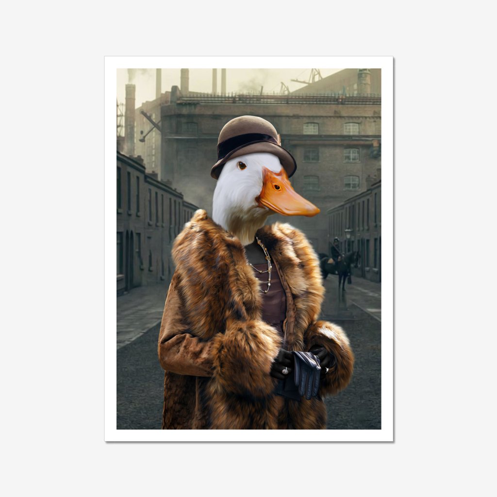 1920s Gangster | Custom Pet Portrait | Paw & Glory