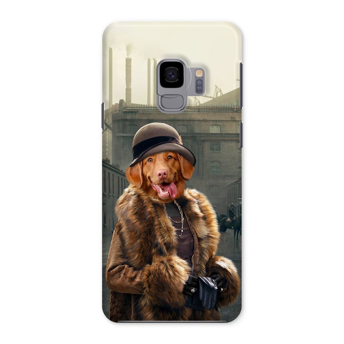 Polly (Peaky Blinders Inspired): Custom Pet Phone Case - Paw & Glory - Dog Portraits - Pet Portraits