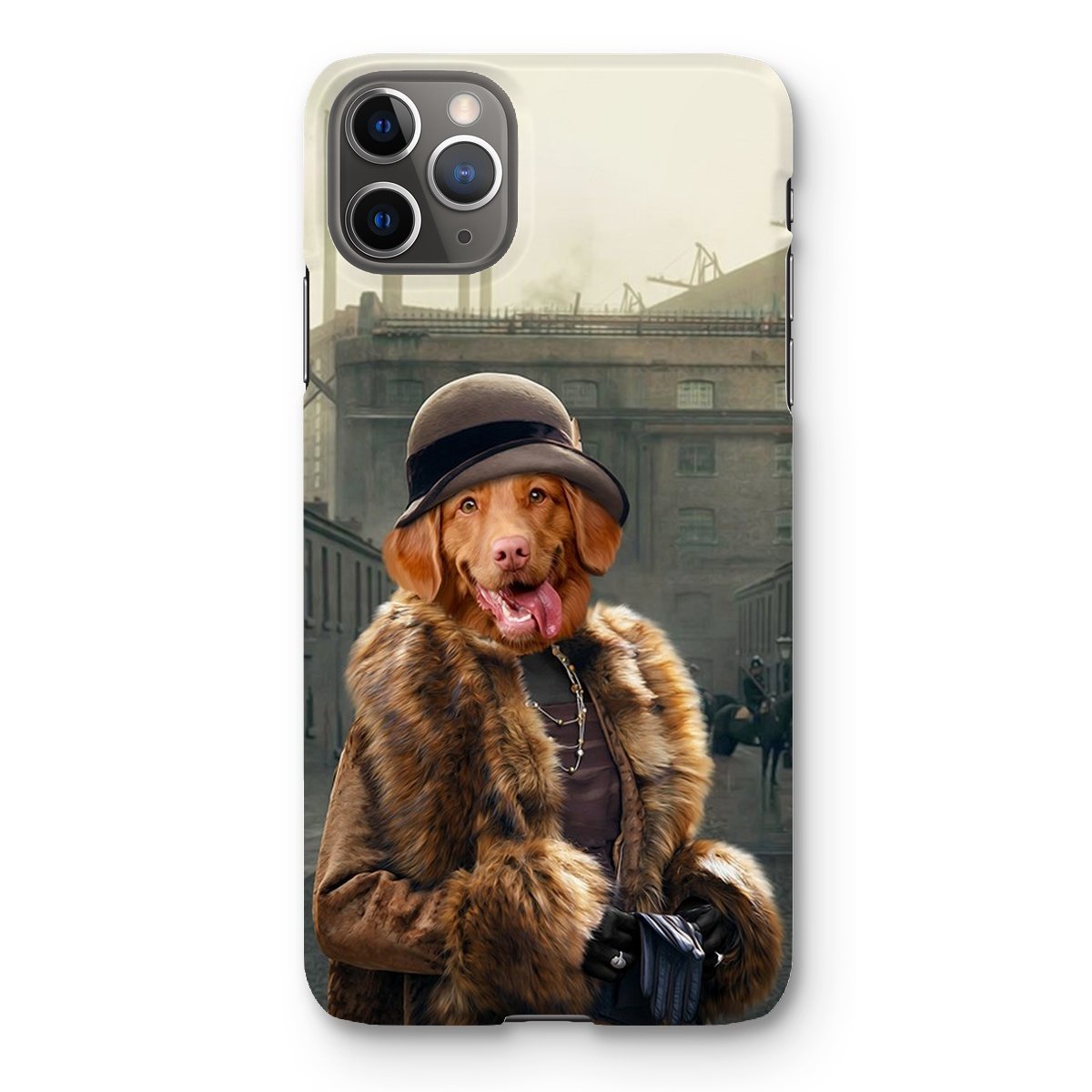 Pet Portraits | Polly (Peaky Blinders Inspired): Custom Pet Phone Case | Paw & Glory