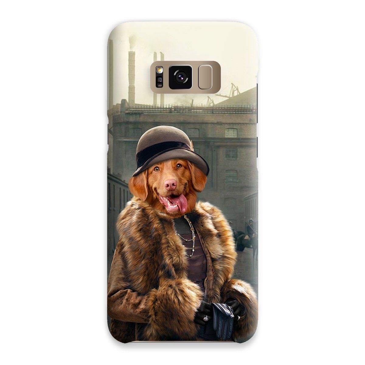 Pet Portraits | Polly (Peaky Blinders Inspired): Custom Pet Phone Case | Paw & Glory