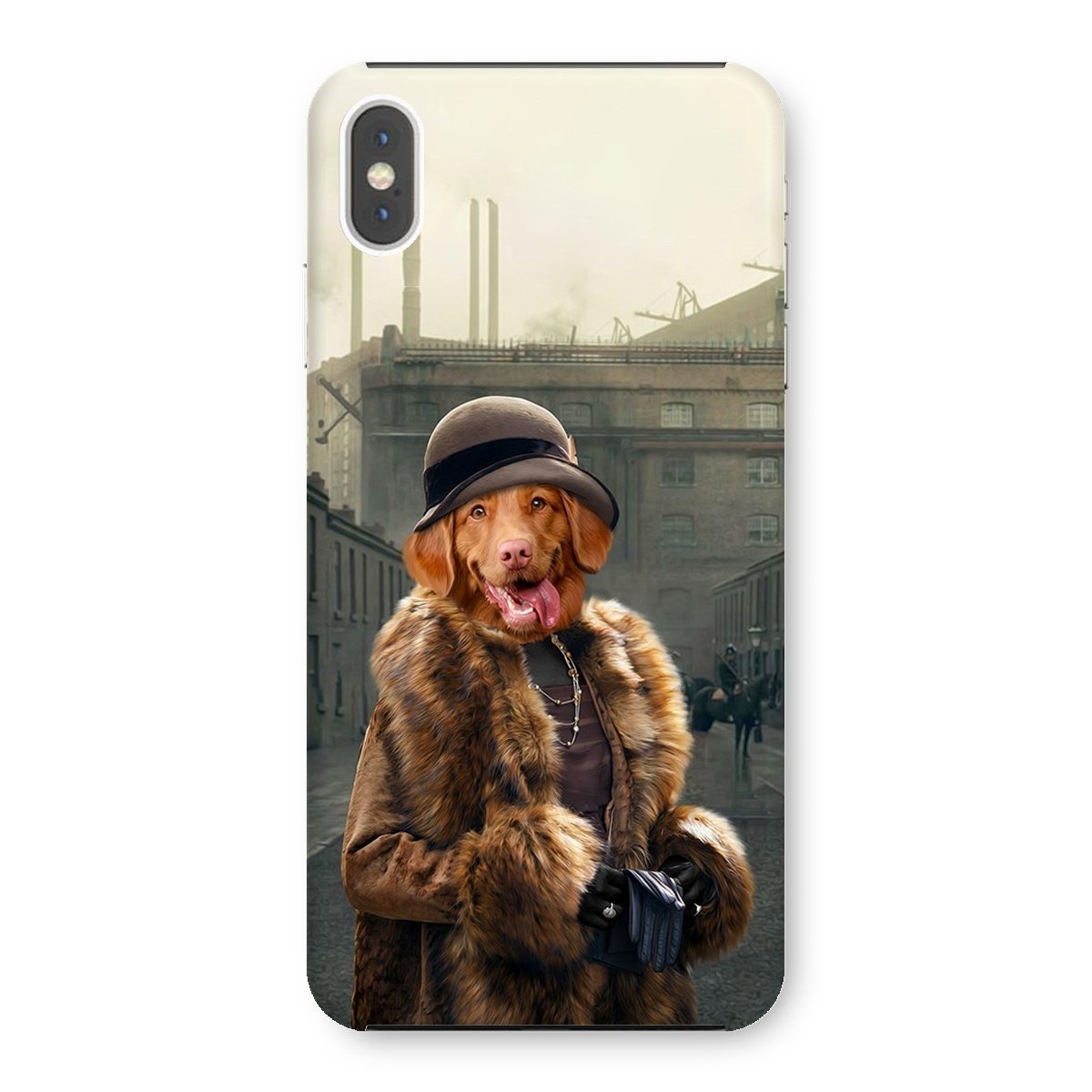 Pet Portraits | Polly (Peaky Blinders Inspired): Custom Pet Phone Case | Paw & Glory