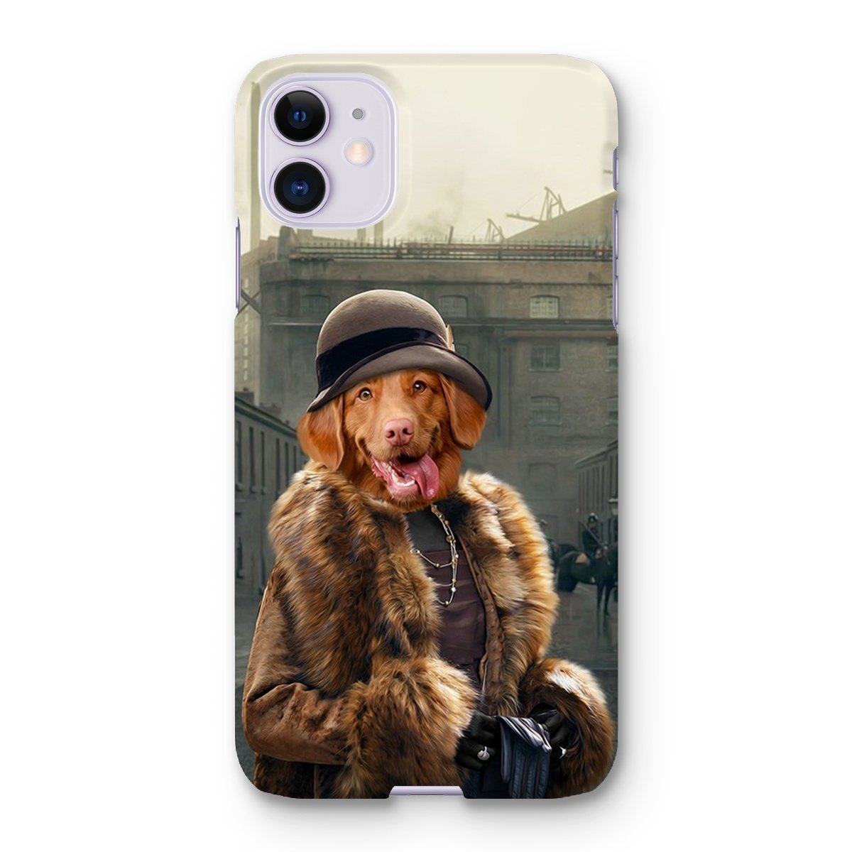 Polly (Peaky Blinders Inspired): Custom Pet Phone Case - Paw & Glory - Dog Portraits - Pet Portraits