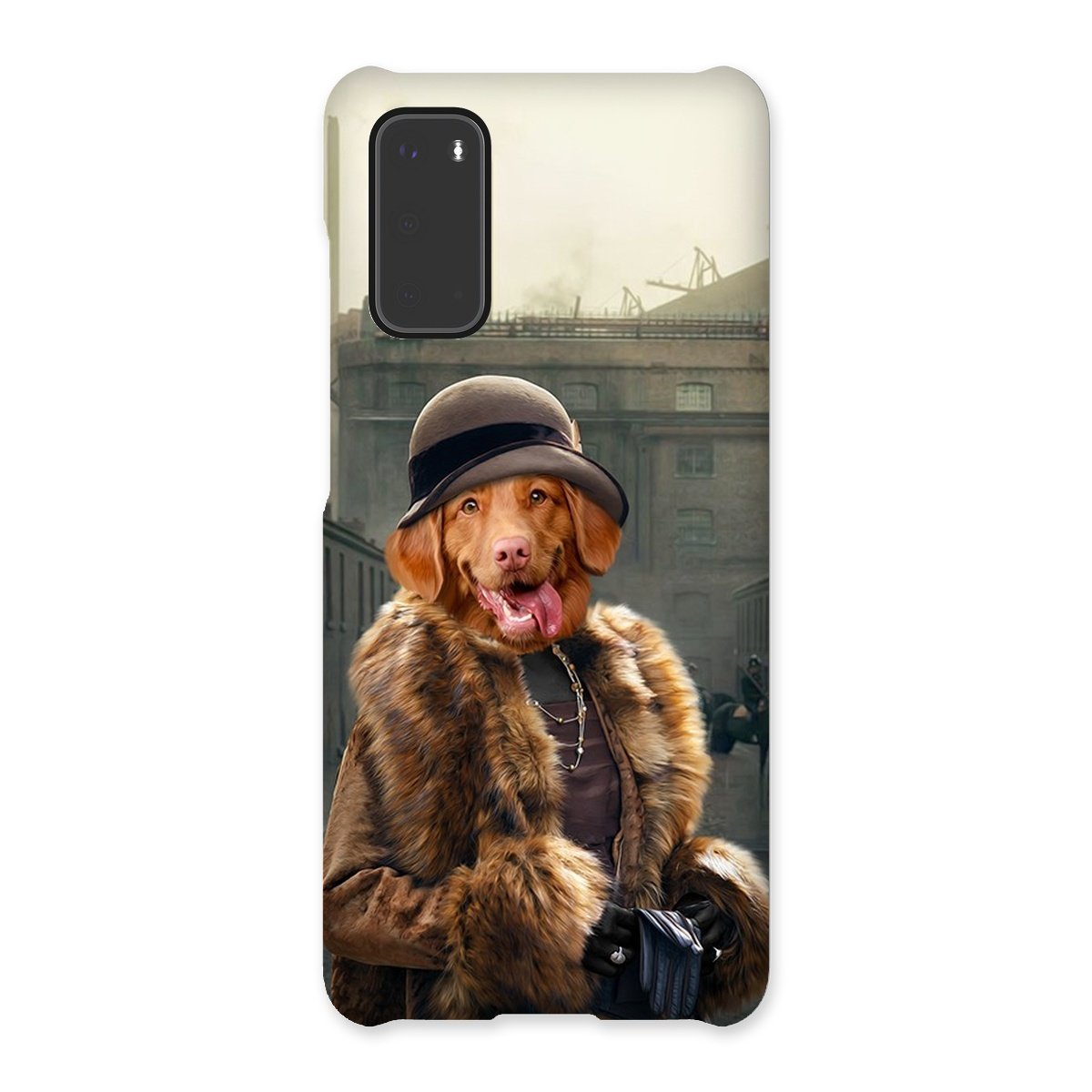 Pet Portraits | Polly (Peaky Blinders Inspired): Custom Pet Phone Case | Paw & Glory
