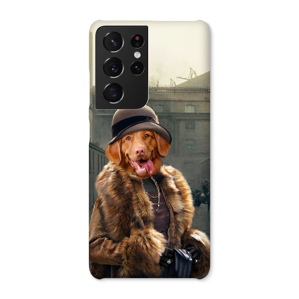 Pet Portraits | Polly (Peaky Blinders Inspired): Custom Pet Phone Case | Paw & Glory
