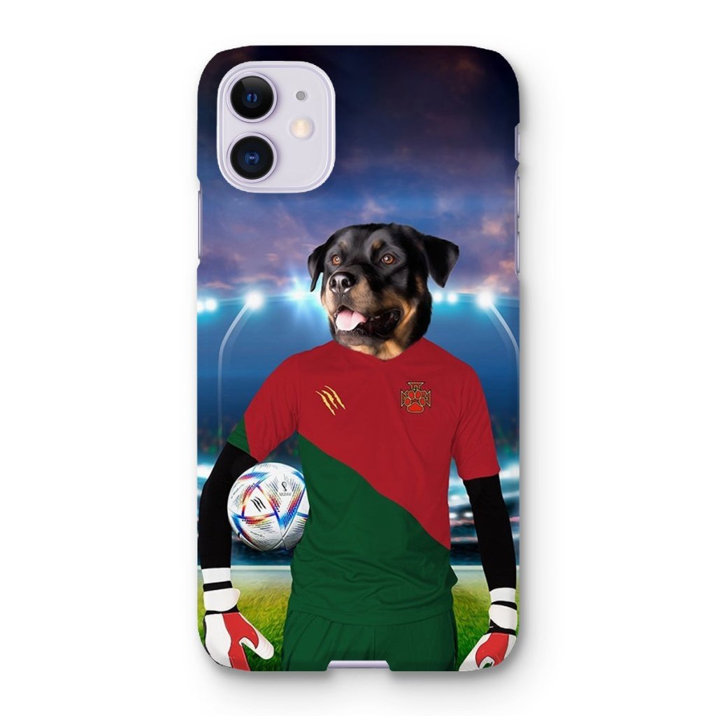 Pet Portraits | Portugal Football Team (FIFA 2022): Custom Pet Phone Case | Paw & Glory