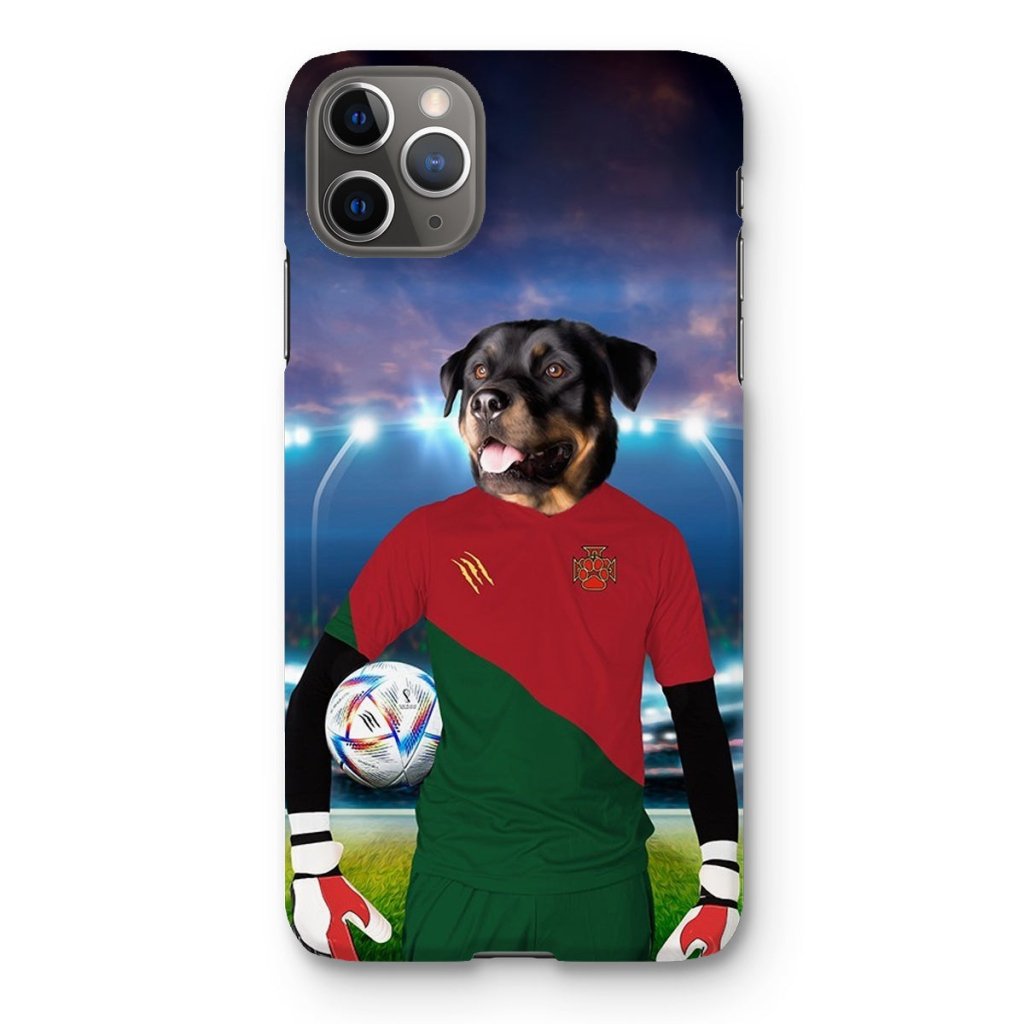 Pet Portraits | Portugal Football Team (FIFA 2022): Custom Pet Phone Case | Paw & Glory