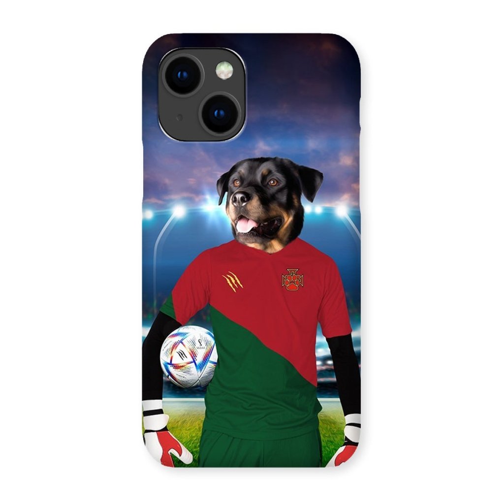 Pet Portraits | Portugal Football Team (FIFA 2022): Custom Pet Phone Case | Paw & Glory