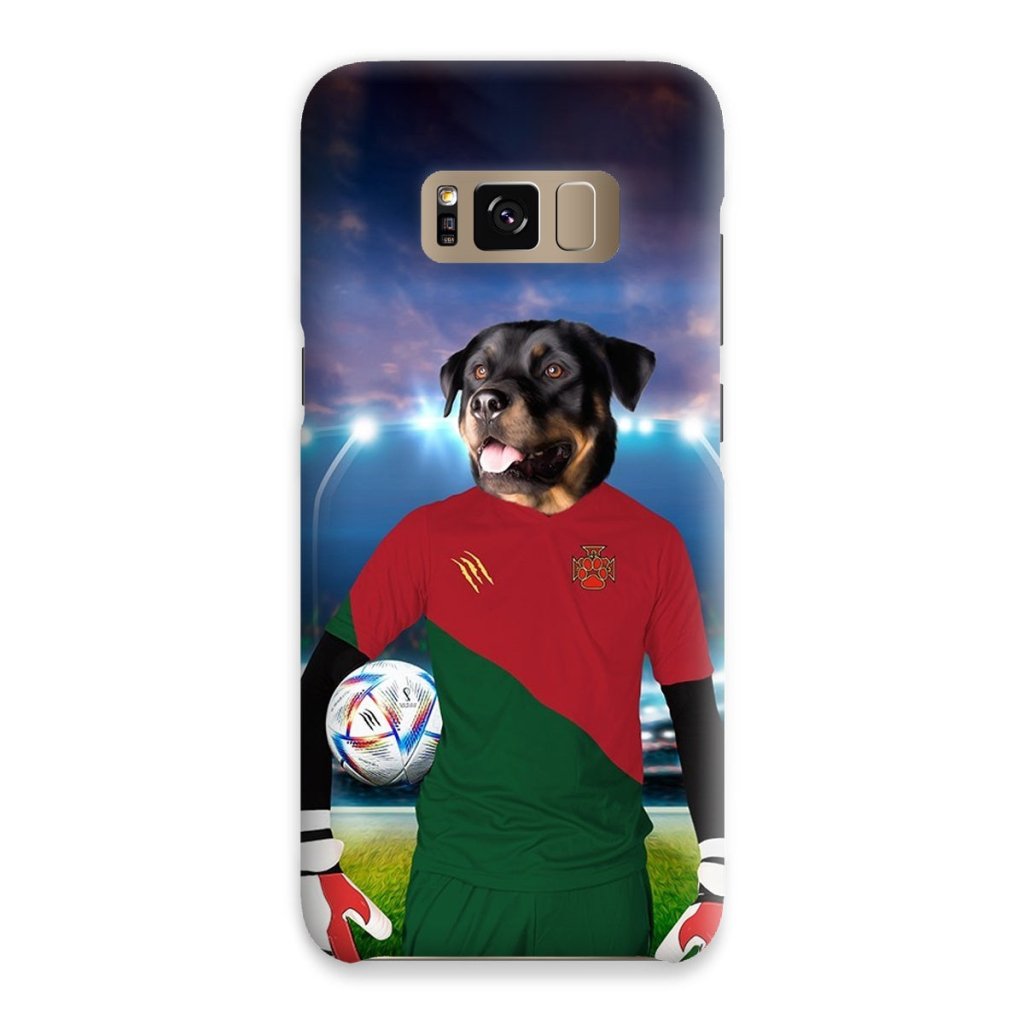 Pet Portraits | Portugal Football Team (FIFA 2022): Custom Pet Phone Case | Paw & Glory
