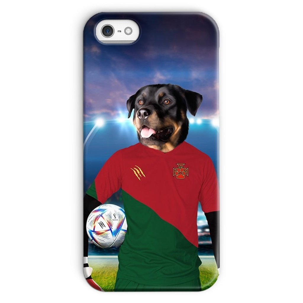 Pet Portraits | Portugal Football Team (FIFA 2022): Custom Pet Phone Case | Paw & Glory