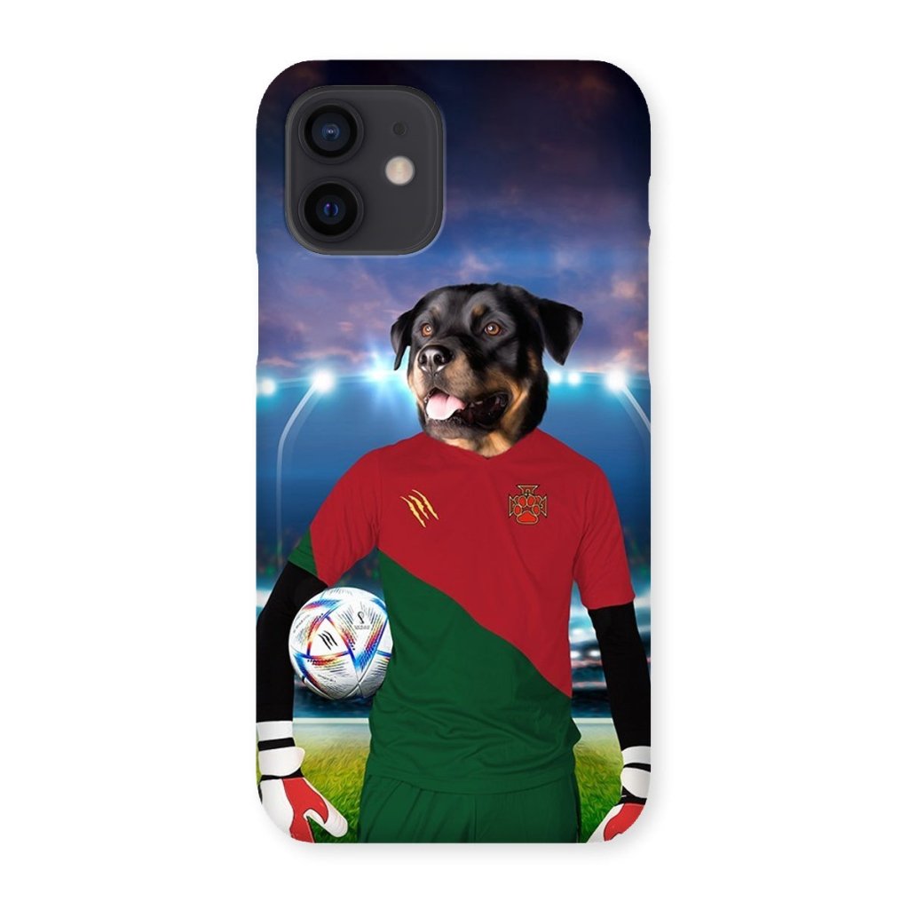Pet Portraits | Portugal Football Team (FIFA 2022): Custom Pet Phone Case | Paw & Glory