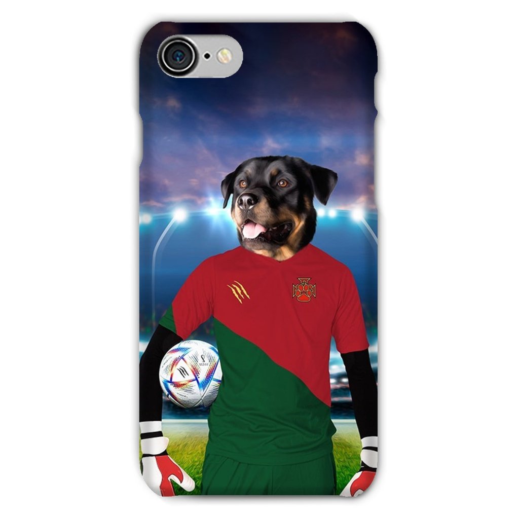 Pet Portraits | Portugal Football Team (FIFA 2022): Custom Pet Phone Case | Paw & Glory
