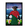 Portugal Football Team (FIFA 2022): Custom Pet Portrait