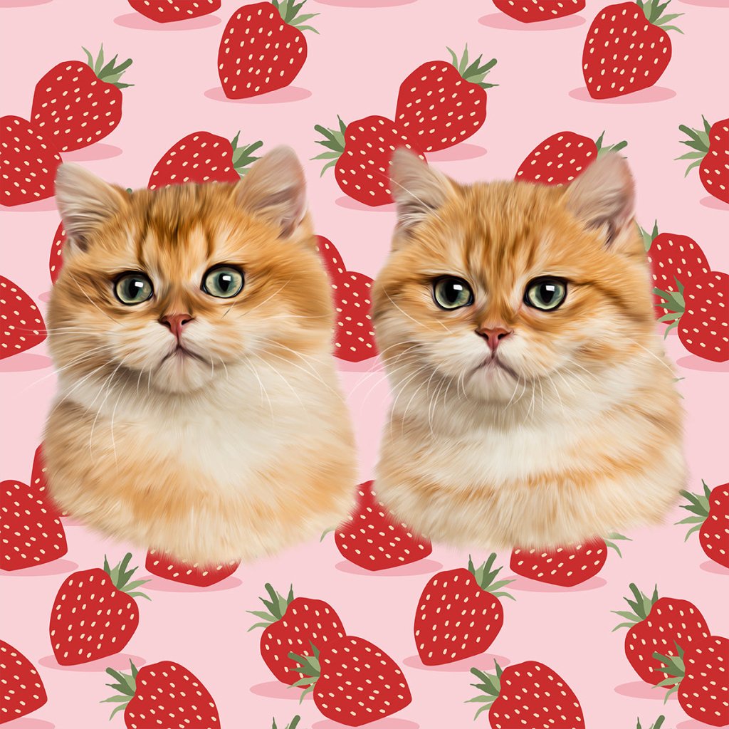 Pet Portraits | Premium Gift Set (Art Style) | Paw & Glory