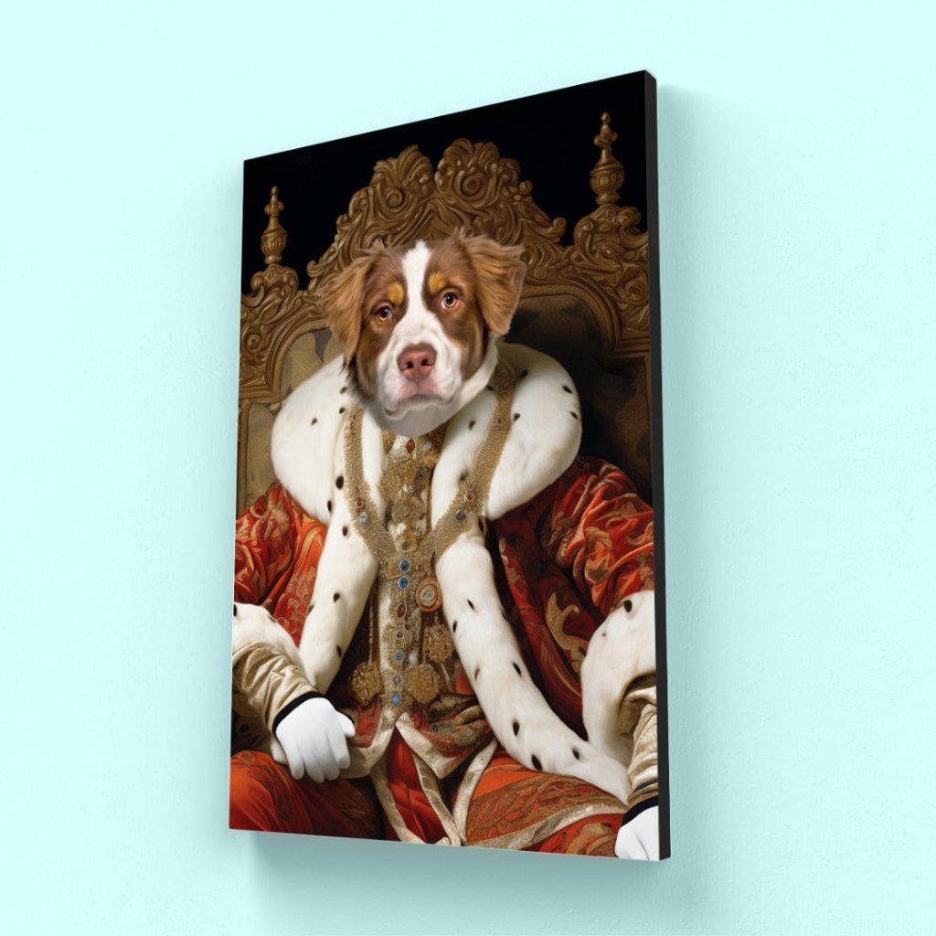 Pet Portraits | Prince Consort: Custom Pet Canvas | Paw & Glory