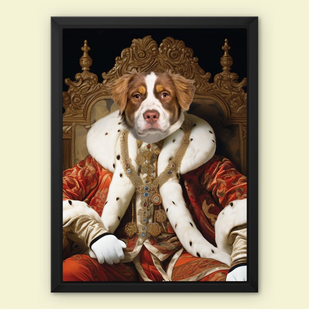 Pet Portraits | Prince Consort: Custom Pet Canvas | Paw & Glory