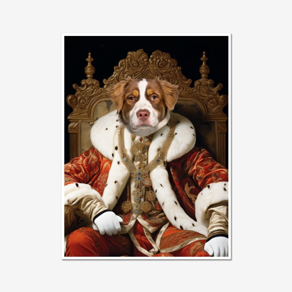 Pet Portraits | Prince Consort: Custom Pet Portrait | Paw & Glory