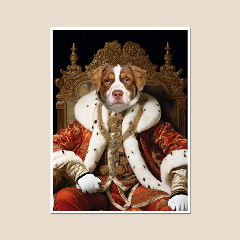 Pet Portraits | Prince Consort: Custom Pet Poster | Paw & Glory